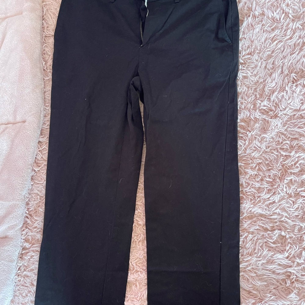 George Men's Classic Black Dress Pants